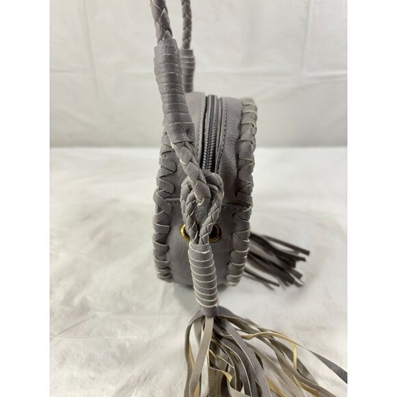 Street Level Circular Woven Crossbody Purses - Picture 15 of 16